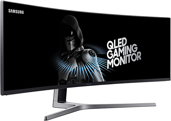 Samsung 49-Inch CHG90 144Hz Curved Gaming Monitor (LC49HG90DMNXZA) – Super Ultrawide Screen QLED 